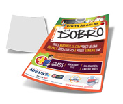 Panfletos, Flyers E Folhetos Couchê 70g (200x300mm)
