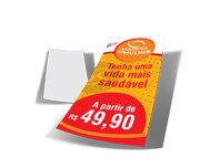 Panfletos, Flyers E Folhetos Couchê 70g (100x200mm)