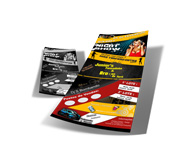 Panfletos, Flyers E Folhetos Couchê 70g (100x200mm)