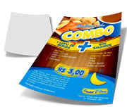 Panfletos, Flyers E Folhetos Couchê 115g (300x400mm)