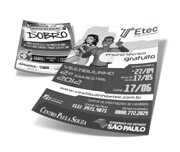 Panfletos, Flyers E Folhetos Apergaminhado 75g (210x300mm)