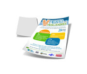 Panfletos, Flyers E Folhetos Apergaminhado 150g (105x150mm)