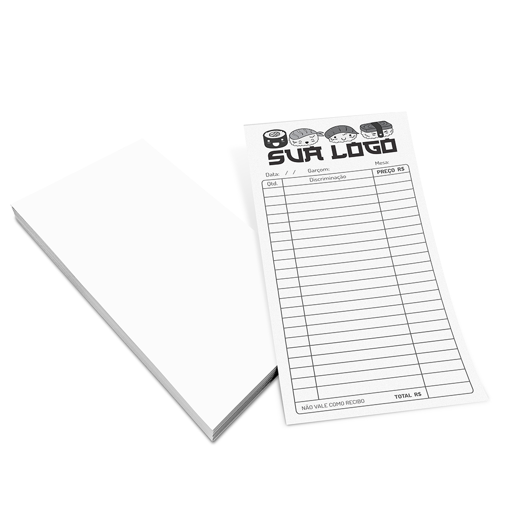 Filipetas Apergaminhado 75g (100x210mm)