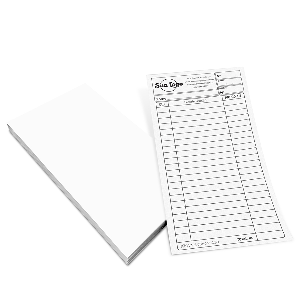 Filipetas Apergaminhado 75g (100x210mm)