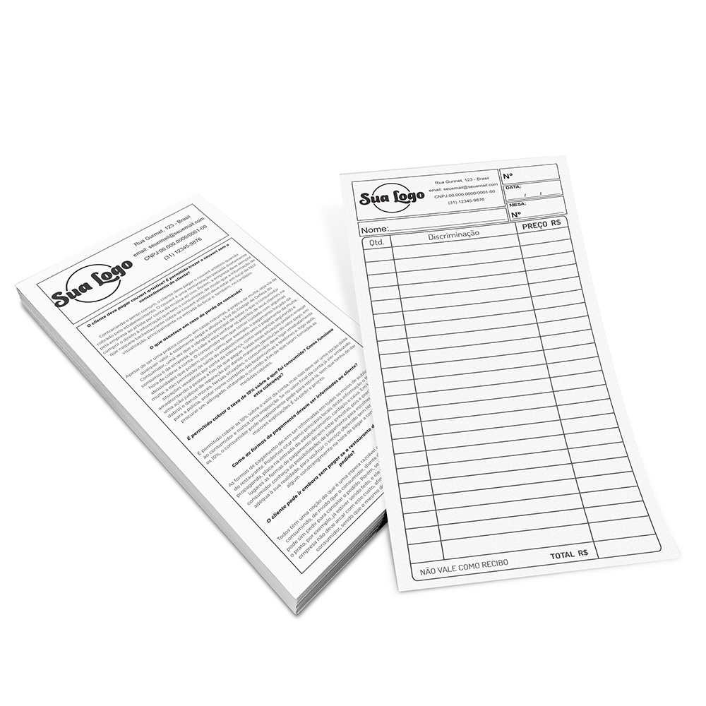 Filipetas Apergaminhado 75g (100x210mm)