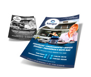 Panfletos, Flyers E Folhetos Apergaminhado 180g (150x210mm)