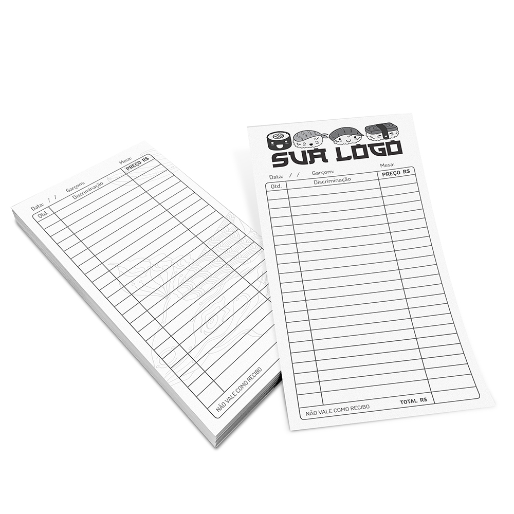 Filipetas Apergaminhado 75g (100x210mm)