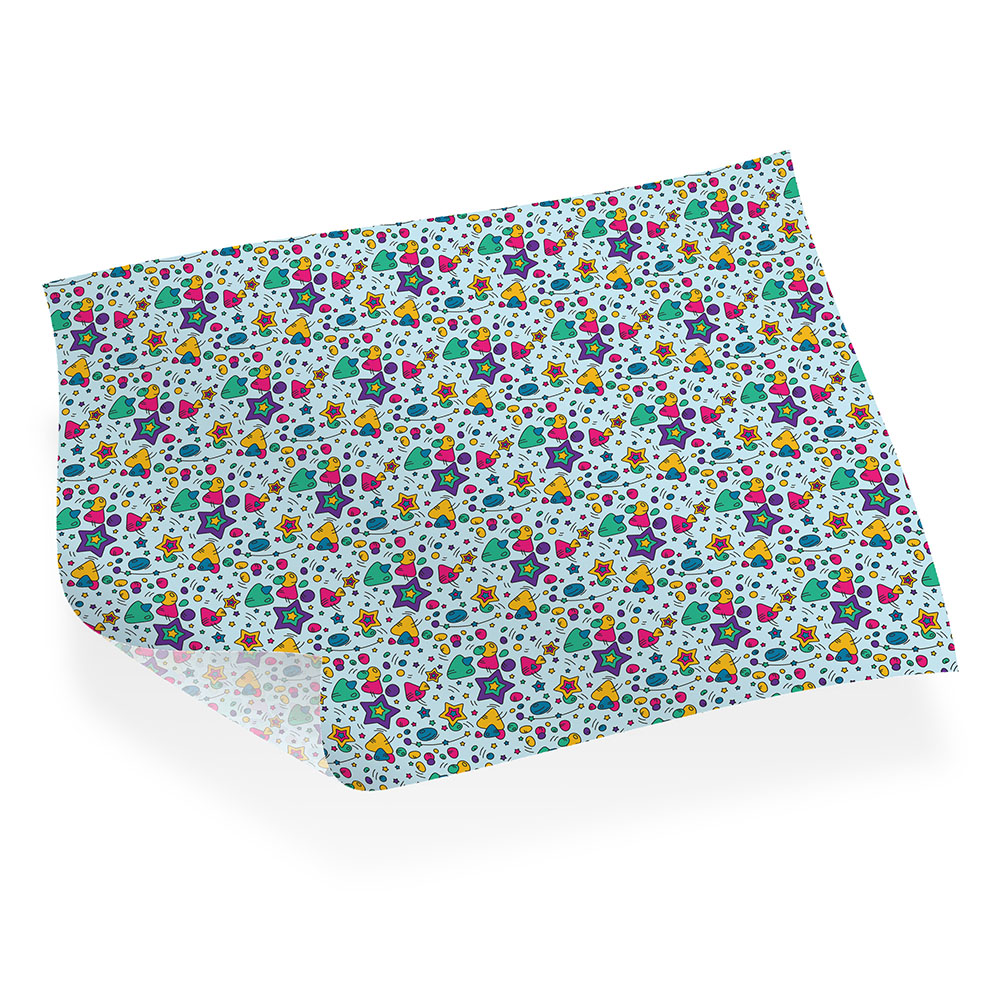 Papel Para Presente Papel Flor Post 35g (500x400mm)