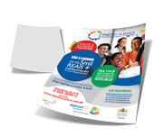 Delivery: Panfletos Couchê 90g Sem Verniz (200x280mm)