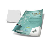 Delivery: Panfletos Couchê 90g Sem Verniz (140x200mm)