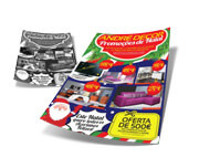 Delivery: Panfletos Couchê 90g Sem Verniz (140x200mm)