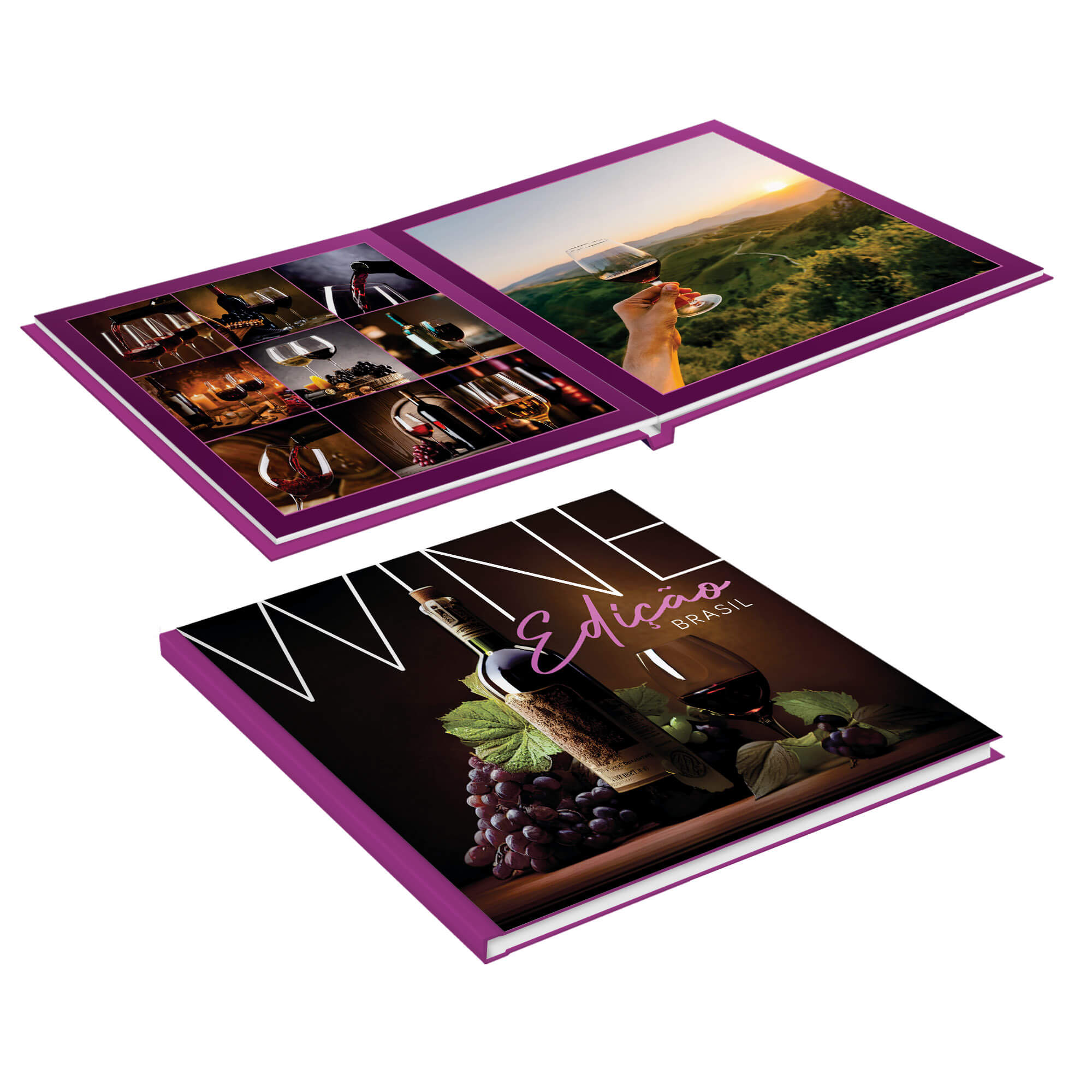 Capa Dura Couchê 210g Photobooks 36 Páginas (20x20cm)