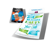 Panfletos, Flyers E Folhetos Couchê 150g Verniz Uv Total Frente e Verso (100x200mm)