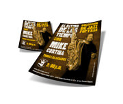 Panfletos, Flyers E Folhetos Couchê 150g Verniz Uv Total Frente e Verso (100x200mm)