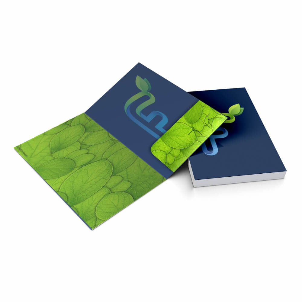 Pastas Couchê 300g Bolsa Especial Laminação Fosca E Verniz Localizado Frente