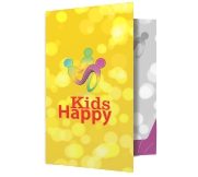 Pastas Couchê 250g Bolsa Encaixe Verniz Uv Total Frente