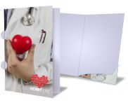 Pastas Couchê 300g Orelha e Bolsa Encaixe Verniz Uv Total Frente