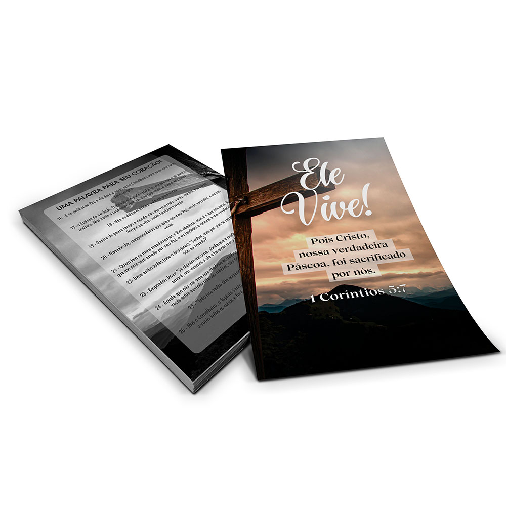 Mini Panfleto Couchê 90g Sem Verniz (70x100mm)