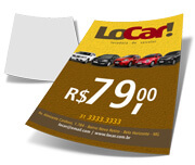 Delivery: Panfletos Couchê 90g Sem Verniz (300x420mm)