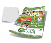 Delivery: Panfletos Couchê 90g Sem Verniz (300x420mm)