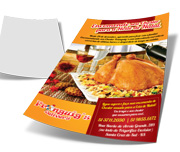 Delivery: Panfletos Couchê 90g Sem Verniz (300x420mm)