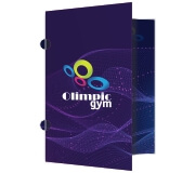 Pastas Couchê 300g Orelha Laminação Brilho Frente 