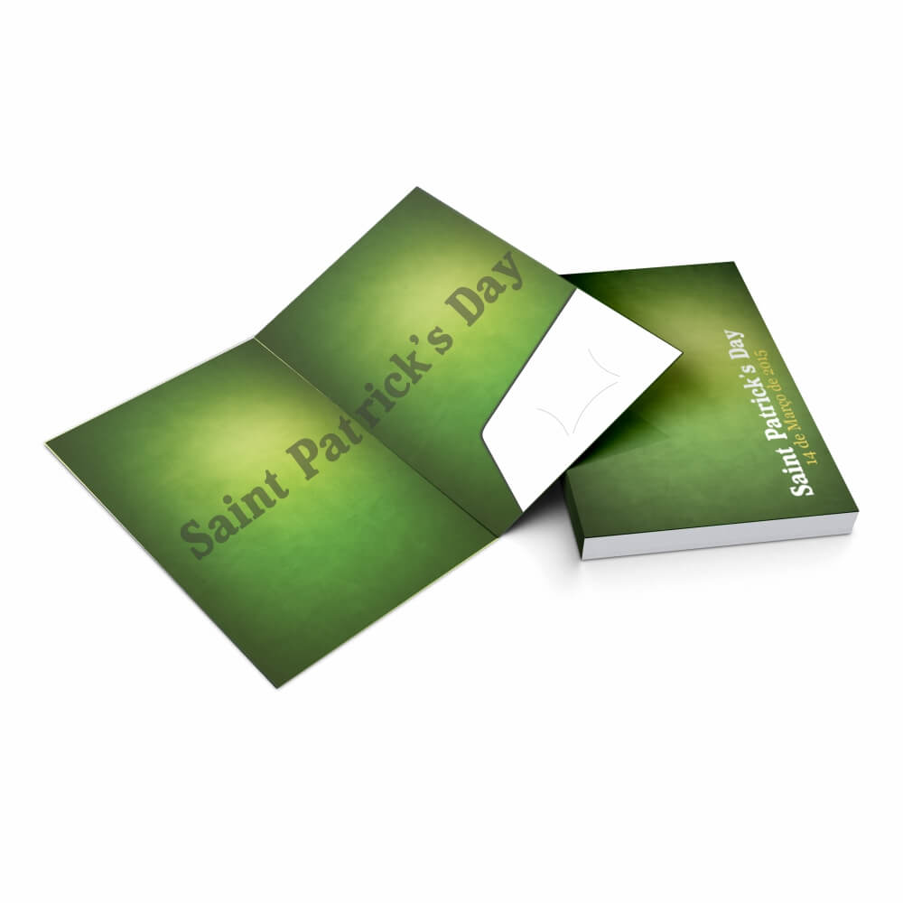 Pastas Couchê 250g Bolsa Colada Sem Impressão Verniz Uv Total Frente