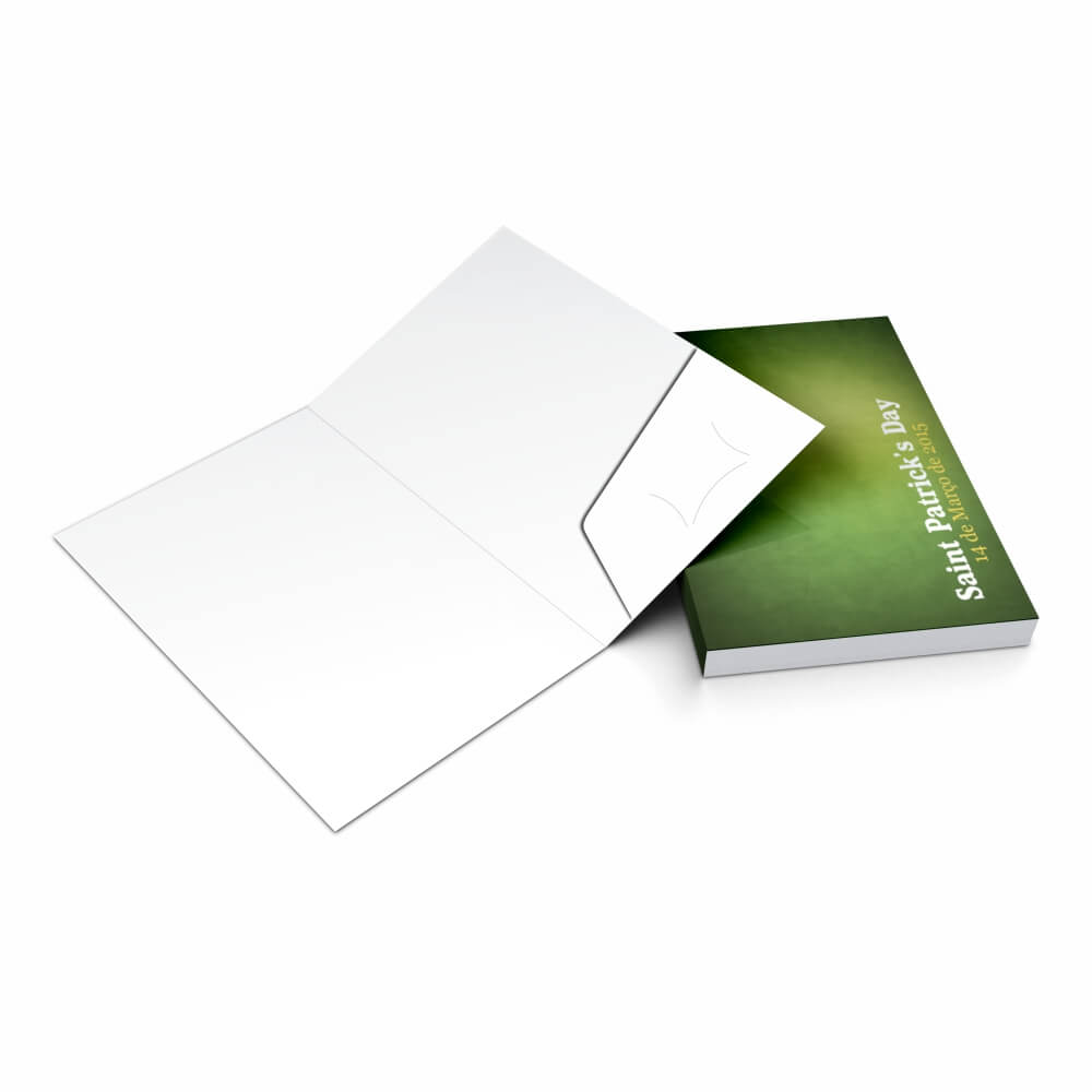 Pastas Couchê 300g Bolsa Colada Sem Impressão Verniz Uv Total Frente