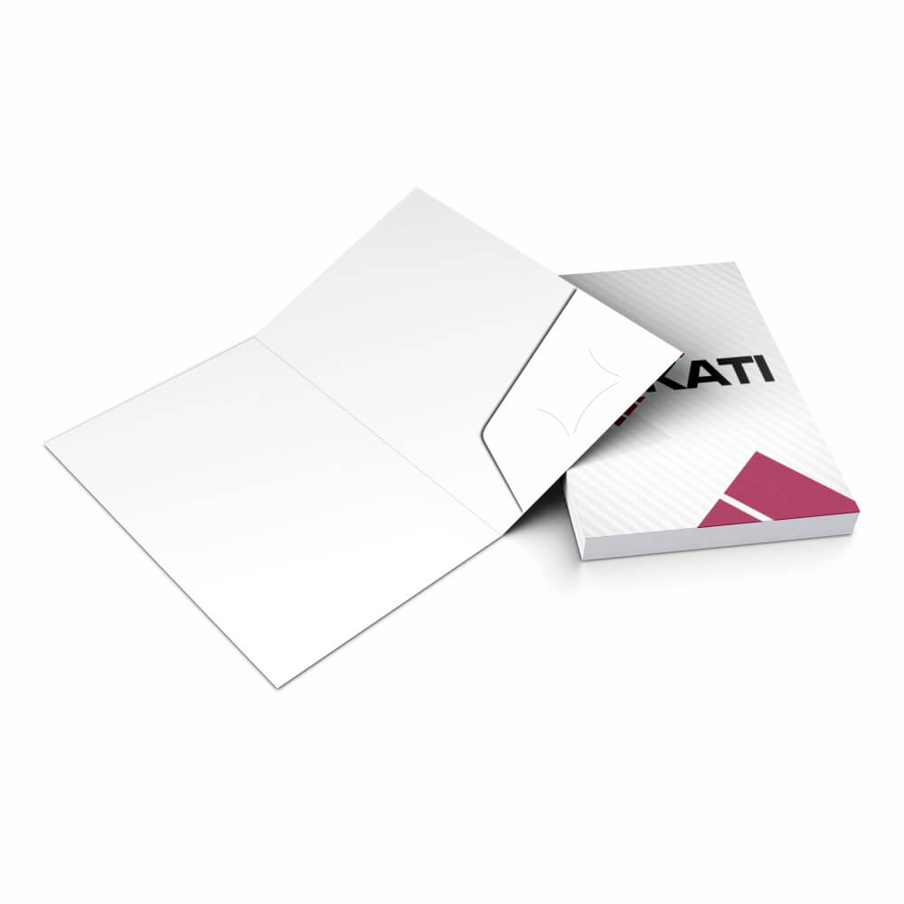 Pastas Couchê 300g Bolsa Colada Sem Impressão Verniz Uv Total Frente