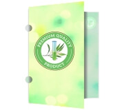 Pastas Couchê 300g Orelha Laminação Fosca Frente e Verso