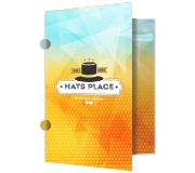 Pastas Couchê 250g Orelha Laminação Brilho Frente  e Verso