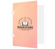 Pastas Couchê 300g Orelha Laminação Fosca Frente