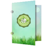 Pastas Couchê 300g Orelha Laminação Fosca Frente e Verso