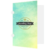 Pastas Couchê 250g Orelha Laminação Fosca Frente