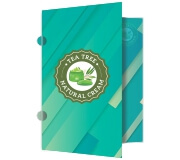 Pastas Couchê 250g Orelha Laminação Brilho Frente  e Verso