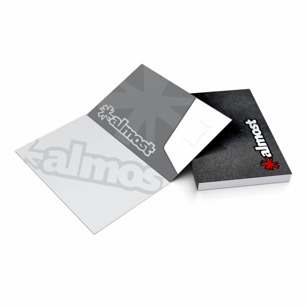 Pastas Couchê 300g Bolsa Colada Sem Impressão Laminação Fosca Frente