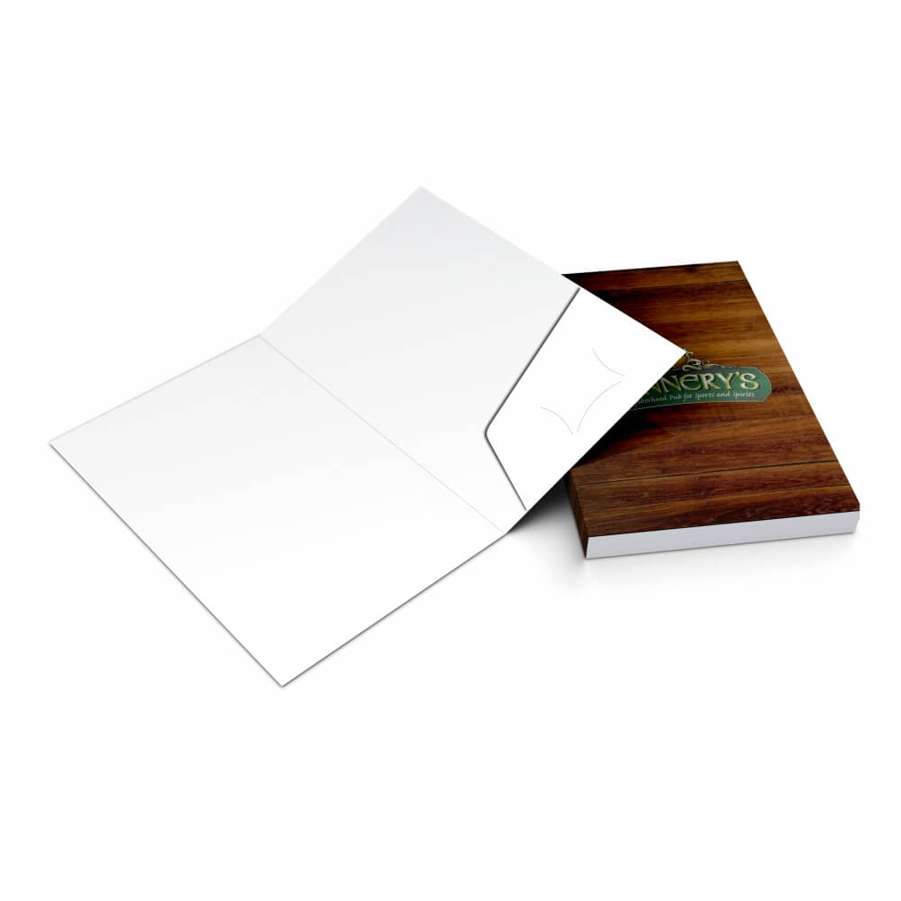 Pastas Couchê 250g Bolsa Colada Sem Impressão Laminação Fosca Frente