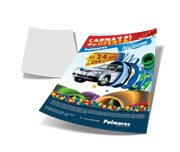 Delivery: Panfletos Couchê 90g Sem Verniz (140x200mm)