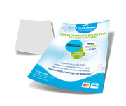 Delivery: Panfletos Couchê 90g Sem Verniz (140x200mm)