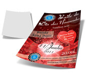 Panfletos, Flyers E Folhetos Apergaminhado 150g (210x300mm)