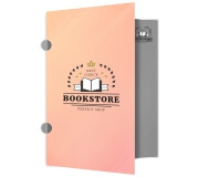 Pastas Couchê 250g Orelha Laminação Holográfica Frente