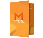 Pastas Couchê 300g Vinco Laminação Holográfica Frente