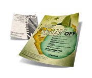 Panfletos, Flyers E Folhetos Reciclato 90g Sem Verniz (150x210mm)