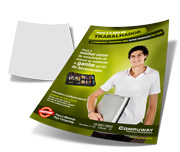 Panfletos, Flyers E Folhetos Reciclato 90g Sem Verniz (300x420mm)