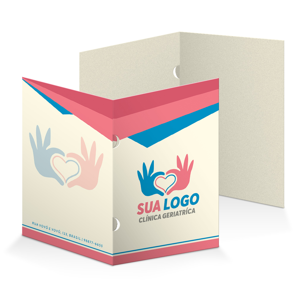 Pastas Supremo 305g Orelha Sem Verniz