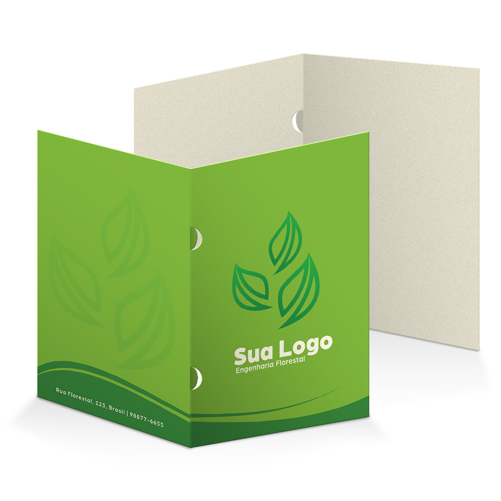 Pastas Supremo 305g Orelha Sem Verniz