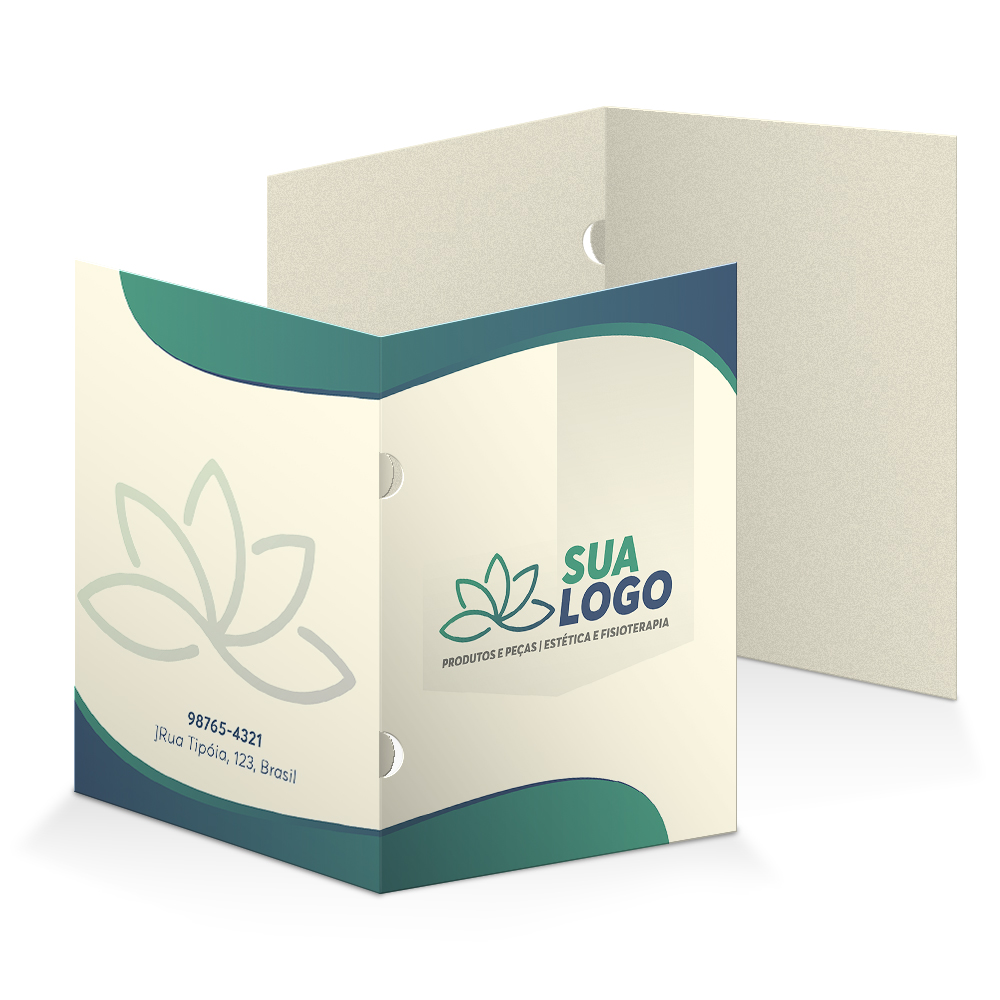 Pastas Supremo 305g Orelha Sem Verniz