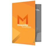 Pastas Couchê 300g Vinco Laminação Brilho Frente 