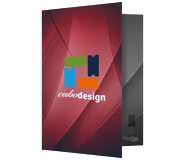 Pastas Couchê 250g Vinco Laminação Brilho Frente 