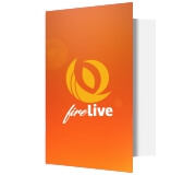 Pastas Couchê 250g Vinco Laminação Fosca Frente